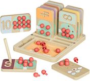 TopBright Fruit Tree Leren Tellen Houten Speelgoed