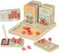 TopBright Fruit Tree Leren Tellen Houten Speelgoed