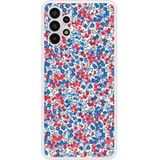 Samsung Galaxy A13 Liberty wiltshire bleu verstevigd hoesje met sublimatie bedrukking