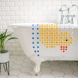 MILI&MARLIE Tapis de bain antidérapant pour enfants, incluant un mini canard, sans BPA, de haute qualité
