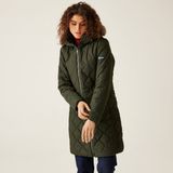 Regatta Gevulde Jas Wandelen Dames Waterafstotend Thermoguard Fritha Iii Groen