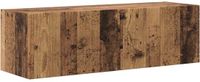 vidaXL TV Wandkast 98 x 31 x 29,5 cm Oud Hout