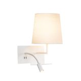 SLV Somnila Flex 40 W Wit Rechthoek Aluminium