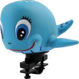 XLC Walvis DD-H03 Fietstoeter - Kinderfiets - Blauw - 25,4 mm