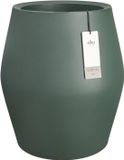 Elho June Split High 46 - Pot de fleurs résistant aux UV et aux couleurs vives - Intérieur et extérieur - Ø 46.0 x H 53.6 cm - Vert émeraude