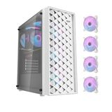 Darkflash DK351 Computerbehuizing Voor Pc Met 4 Efficiënte Rgb-Ventilatoren