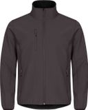 Clique Softshell jas Classic - Donkergrijs - Maat XXL