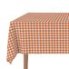 Martina Home Vichy Tafelkleed, Teflon coating, oranje, 200 x 140 cm