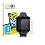 BROTECT - Screenprotector voor Insta360 GPS preview remote Built-In Mic - Folie Beschermfolie Beschermglas matte 3 Stuks