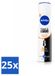 NIVEA 25 x Black & White Ultimate Impact Deodorantspray - 150 ml - Voordeelverpakking