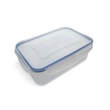 Ecoplast Superlock kunststof container met deksel, 3,8 l, luchtdicht, rechthoekig