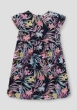 s.Oliver Jurk met gekreukte look navy