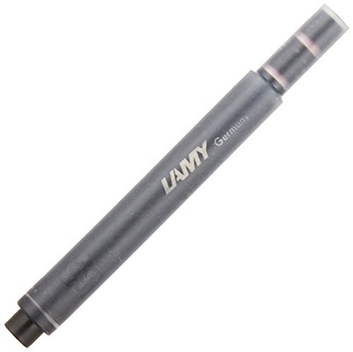 LAMY T 10 inkt 825 – inktpatroon met grote inktvoorraad in de kleur zwart voor alle inktvulpenmodellen – 5 stuks/1,25 ml