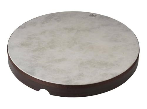 Remo World Percussion - Frame Drum Vooraf Gestemd - 22" x 2,5" - Acousticon Ketel, Fiberskyn 3 Vel, Walnoot Afwerking - HD-8522-00