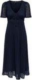 ONLY ONLDANIELLA S/S V-NECK LONG DRESS CSJRS Maxi jurk Dames L Night Sky
