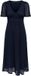ONLY ONLDANIELLA S/S V-NECK LONG DRESS CSJRS Maxi jurk Dames L Night Sky