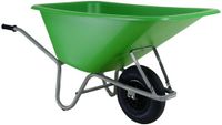 Fort Altrad Kruiwagen Forza HDPE Bak Groen Met Luchtbandwiel