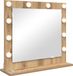 vidaXL Make-up Spiegel Artisan Eiken 60 x 55 x 18 cm Rechthoekig