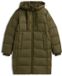 Tommy Hilfiger Dames Parka Olijfgroen Polyester S Herfst/Winter 2026