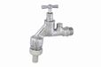 Schlösser Armaturen JS Uitloopventiel, Serie Air-tec, met buisbeluchter, met terugstroombeveiliging, met slangaansluiting, met knevelbediening, 1/2'', chroom gepolijst, DVGW gekeurd