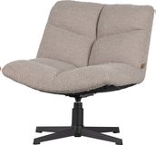 WOOOD Vinny Draaifauteuil - Bouclé - Zand