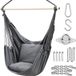 Merkloos Hangmat Stoel Relax Swing - Comfortabel en Duurzaam - Katoen - Multi-color