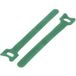 TRU COMPONENTS TC-MGT-240GN203 Velcro cable tie For bundling Hook and loop part (l x w) 240 mm x 16 mm Green 1 piece