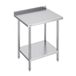 VEVOR Table de Travail en Acier Inoxydable 76,2x61x91,4 cm