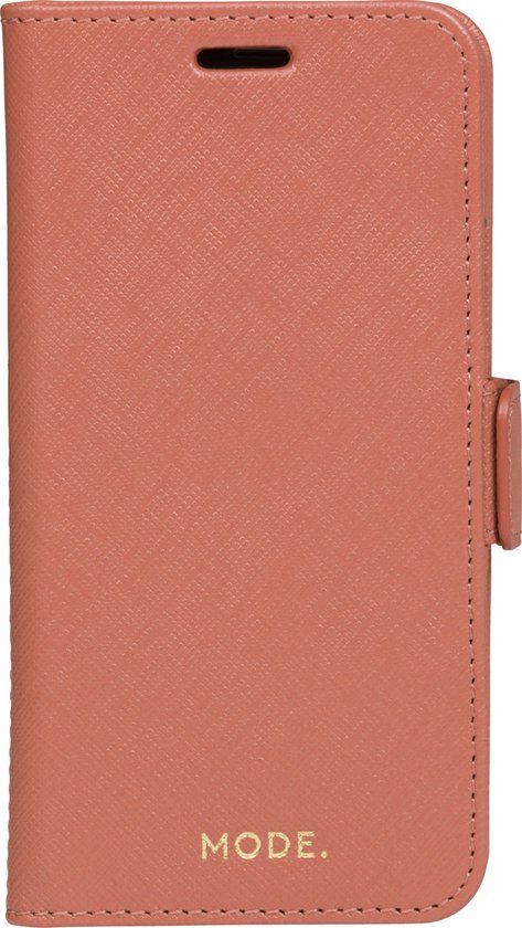 MODE. bookcover Milano - rusty rose - voor Apple iPhone 11 Pro