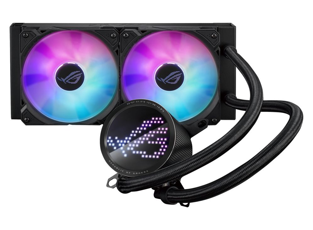 ASUS ROG Ryuo III 240 ARGB Processor Liquid Cooling Kit - 120mm - Black