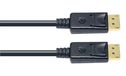 Brightium DisplayPort-stekker naar stekker, 4K Ultra HD, snelle gegevensoverdracht, ideaal voor het aansluiten van monitoren en projectoren.