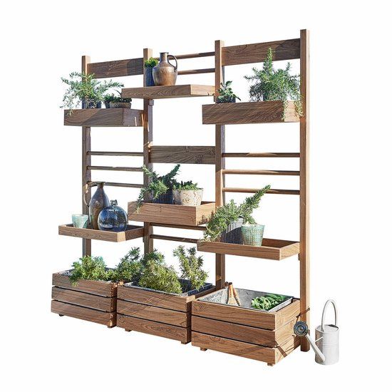 Loberon Plantenrek Lutry bruin