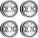 DOTZ 4x Jante Dakar 7x16 pouce ET13 6x139.7