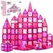 Olvy Magnetic Tiles - Princess - 81 Pieces - Building Blocks - For Kids 3+