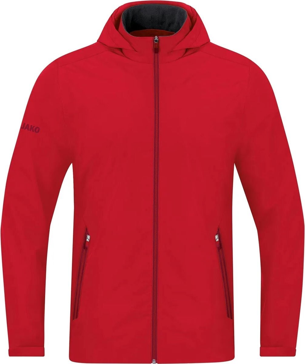 JAKO Regenjas Allround Rood Maat XL