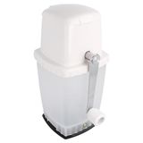 Handmatige Ice Crusher Handmatige Ice Crusher 15X12X24,5 Cm Wit Pp