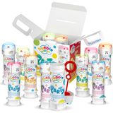 Bubble World - Party Bubbles Pack - Zeepbellen voor kinderen - Verpakking van 12 stuks à 60 ml