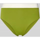 Marc O'Polo Bikini broek ' Contrast Binding ' groen / wit