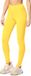 Merry Style Dames Lange Legging MS10-198, Geel, L