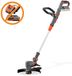 FUXTEC FX-E1RT20PRO batterie grastrimmer 20V sans batterie et chargeur | Coupe-bordure avec fil et lame, largeur de coupe 28 cm et manche télescopique