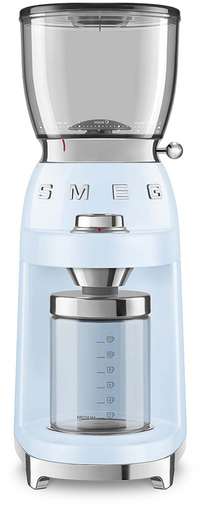 Smeg CGF01PBEU Burr Coffee Grinder - Blue