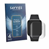 Savvies Screenprotector voor Xiaomi Redmi Watch 6 Active - Folie Beschermfolie Transparant Volledig Dekking 4 Stuks