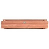 Coast Verhoogd Plantenbed - Dennenhout - 91,5 x 18 x 16 cm - Bruin