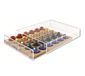 Macom 835 Koffiecapsulehouder - Transparant - Hout