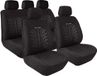 Lampa Stoelhoezen Set Road Track – Zwart – 9-delig