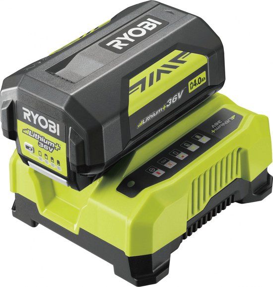 Ryobi RY36BC60A-140 | 36V 4.0Ah Accu & Snellader