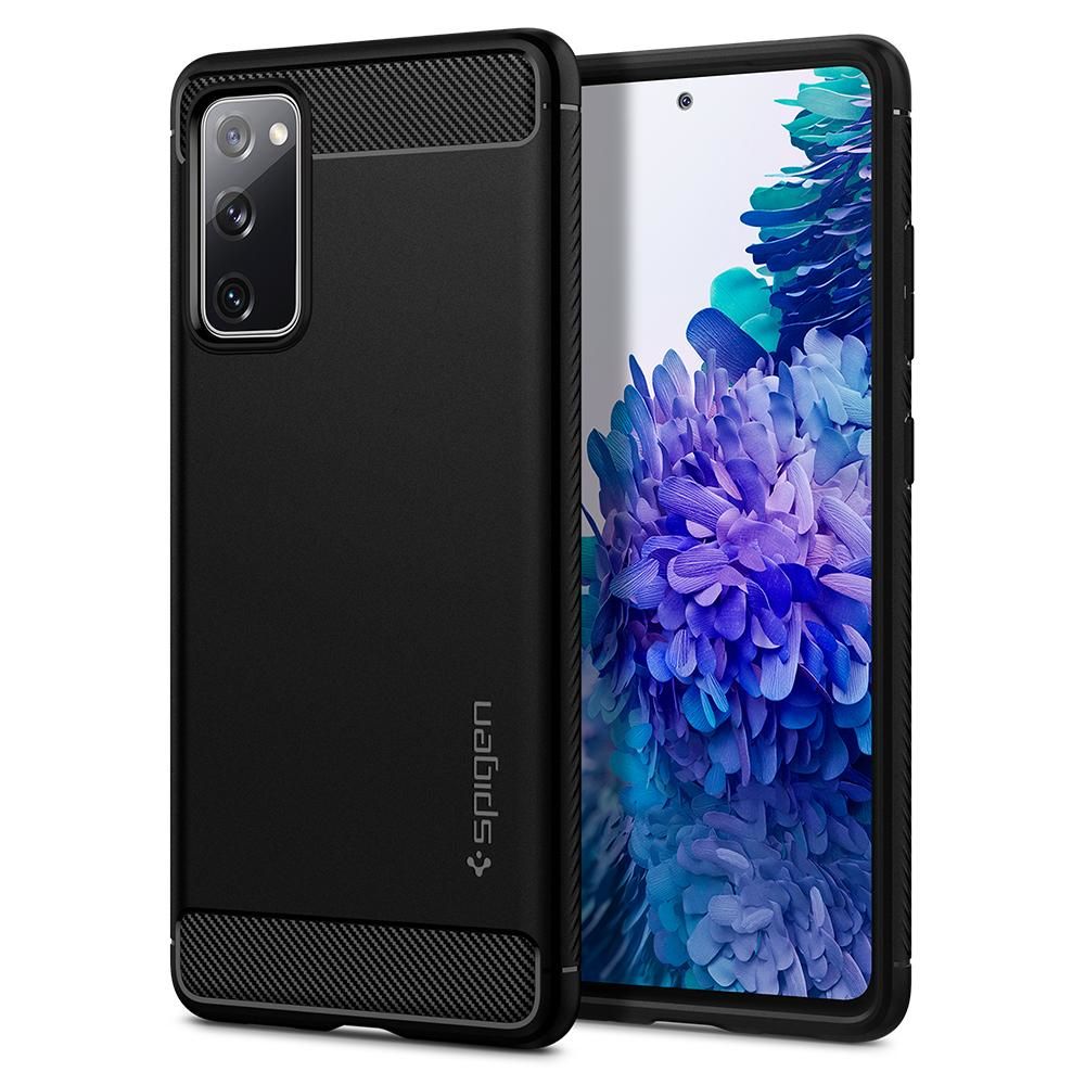Spigen ACS01847 - Mobiele telefoon behuizing - Zwart - Voor Samsung Galaxy S20 FE