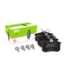 Valeo Set van 4 Remblokken Expert 301463A, Achteras