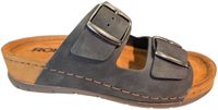 Rohde 5856 Dames Slippers Zwart Maat 42