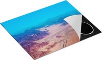 Chefcare Inductie Beschermer Bergen in de Woestijn - 65x52 cm - Multicolor